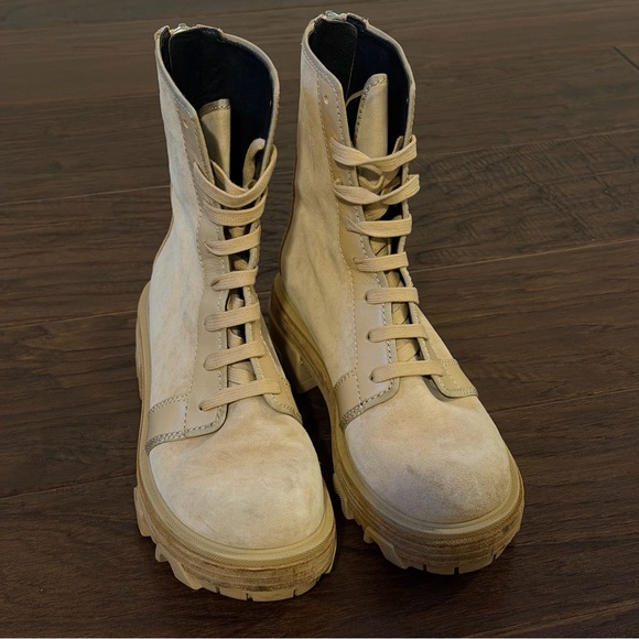 Rag & Bone Beige Leather Boots